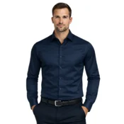 Espada - Moška srajca regular fit - temno modra