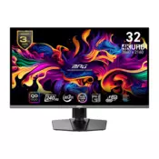 MSI GAMING MPG 321URX QD-OLED monitor, 31,5, UHD 3840x2160, 240 Hz, omjer kontrasta 150.000:1, 250 cd/m2, 0,03 ms, 2x HDMI, DisplayPort, USB-C 9S6-3DD29A-001