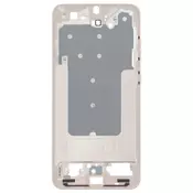 SAMSUNG Samsung, Originalno osrednje ohišje za Galaxy S25 Plus, natančno in varno prileganje, Šampanjec roza, (5000192235)