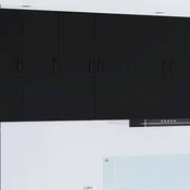 Ormar za Zid PORTO Crna 30 x 31 x 80 cm Konstruirano drvo