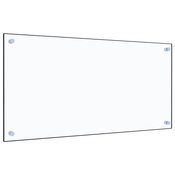 vidaXL Kuhinjska zaščitna obloga prozorna 80x40 cm kaljeno steklo