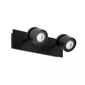 FARO 40665 | Coco-FA Faro zidna svjetiljka 2x GU10 crno mat