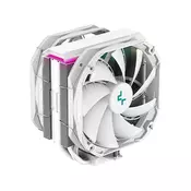 DEEPCOOL AS500 PLUS WH A-RGB beli kuler za procesor