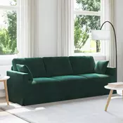 vidaXL vidaXL Kavč Temno zelena, (5000145901)