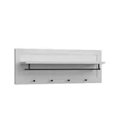 Zidna vešalica LEMAS 40x109 cm bela