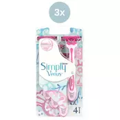 Simply Venus 3 jednokratne britvice 3x4 kom
