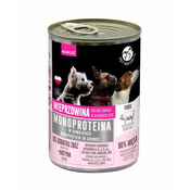 slomart PET REPUBLIC Monoprotein Svinjsko - mokra hrana za pse, 400 g, brez glutena in soje, primerna za vse pasme, brez umetnih barvil