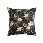 Prevleka za blazino iz mikrovlaken WINTER MAGNOLIA 45x45 cm, barvna
