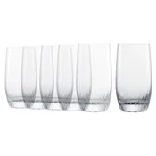 6-piece water glass set, crystalline glass, 392ml, Melody - Schott Z