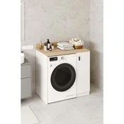Hanah Home ormaric za veš mašinu Tirza, 93 cm, hrast Sonoma / beli