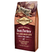 Carnilove Large Breed Cat raca & puran - Varčno pakiranje: 2 x 6 kg