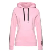 BENCH Majica Lounge Hoodie, roza