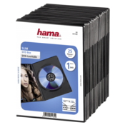 Hama Slim DVD Jewel Case pack of 25, black 51182