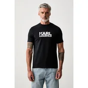 Karl Lagerfeld kratka majica moška bombažna z elastanom