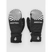 Volcom V.Co Nyle Mittens black print
