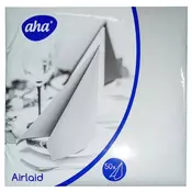 shumee Airlaid prtički 40x40 srebrne netkane tkanine 50 kosov