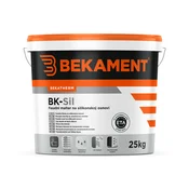 Dekorativni tankoslojni fasadni omet BK - SIL