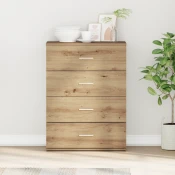 Kreveta Umjetnicki hrast 60 x 39 x 80 cm Konstruirano drvo