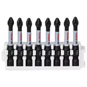 BOSCH Pakovanje Impact Control nastavaka za odvrtače, 8-delno, 8xPZ2 2608522331