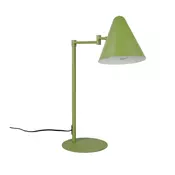 Trio Lighting Namizna svetilka Cosima, zelena, višina 50 cm, kovina - Dnevna soba / jedilnica - Sodobni