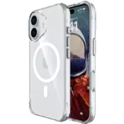 MM TPU IPHONE 16 PLUS - DROP-PROOF PURE MAGSAFE Clear