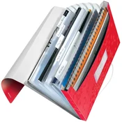 Leitz WOW PP crveni držač za mapu u harmonici 45890026