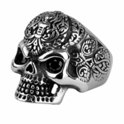 Prstan ETNOX - Skull - SR1174
