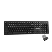 MEETION WK841 BEŽICNA 2.4GHZ SILENT Tastatura, CRNA