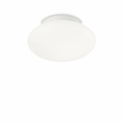 Ideal Lux-Kopalniška stropna svetilka BUBBLE 1xE27/60W/230V pr. 33,5 cm IP44 bela
