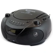 UNBRANDED Boombox CD/Radio/MP3/USB Črna