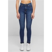 Womens Skinny Fit Jeans Navy Blue