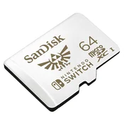 SanDisk MicroSDXC kartica 64 GB za Nintendo Switch (R: 100 / W: 90 MB / s, UHS-I, V30, U3, C10, A1) licencirani proizvod, Super Mario