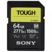 Sony SDXC M Tough series 64GB UHS-II Class 10 U3 V60