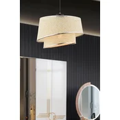 Opviq Luster Barette Hazeran, 32x32cm, Srebrno-krem boje