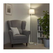 Brilagi - LED stojeca lampa CERIA 1xE27/40W/230V precnik 30 cm siva/bela