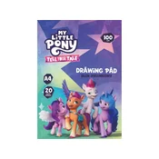 Astra Skicirka A4 My Little Pony 20 listov 100 g/m2 - risalni blok, 106024003