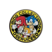 Sonic The Hedgehog - Sonic, Tails, and Knuckles Pin Badge