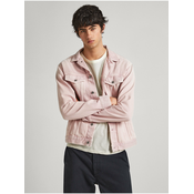 Light Pink Pepe Jeans Denim Jacket - Mens