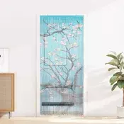 vidaXL Zavesa proti insektom večbarvno 200 x 90 cm Bambus