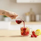 Northix Steklen vrč za mleko, 130 ml – borosilikatni, klasičen dizajn
