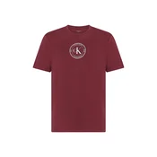 Calvin Klein Jeans Majica bordo / bela