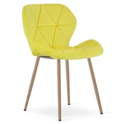 Jedilni stol MANGO VELVET, rumen