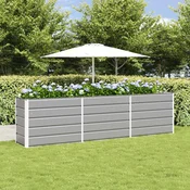 Sadilica Svijetlo siva 290 x 50 x 75 cm Cinkani celik