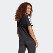 ADIDAS SPORTSWEAR Funkcionalna majica črna/bela