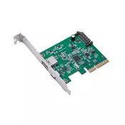 PCI-Express kontroler USB 3.1 Type-A+USB-C Host