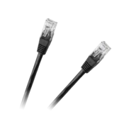 LP Patchcord UTP kabel, 8c, 0,5m, črn