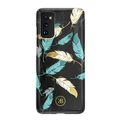 Premium ovitek svetleč v temi Spring Samsung Galaxy S20 - gold feather