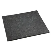 Podlaga za pralni stroj Regupol 6510G 60 cm x 60 cm x 1 cm črna