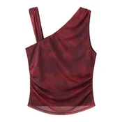 MANGO Top MARA crvena / bordo