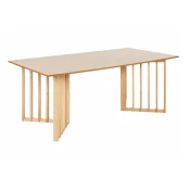 Miza Berwyn 2242 Svetel les, 77x100x200cm, MDF plošča, Les